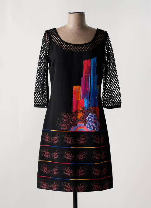 Rochie midi negru SAVE THE QUEEN femeie