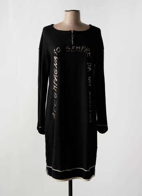 Rochie midi negru ELISA CAVALETTI femeie