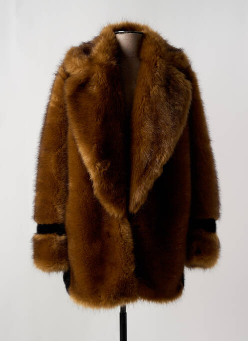 Palton lung maro URBANCODE femeie