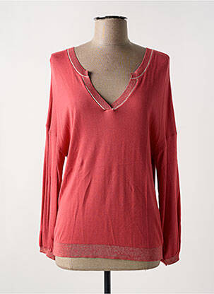 Pulover roz EVA KAYAN femeie