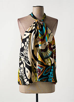 Top negru LAUREN VIDAL femeie