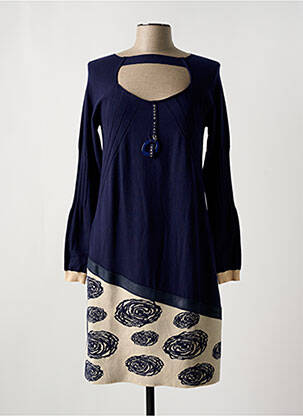 Rochie midi albastru ELISA CAVALETTI femeie