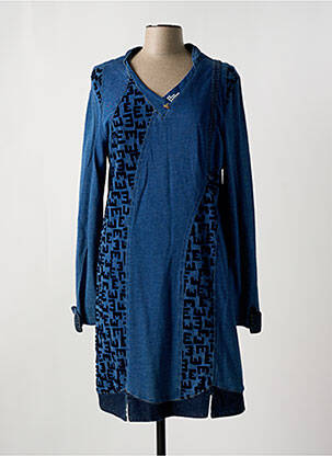 Rochie midi albastru ELISA CAVALETTI femeie