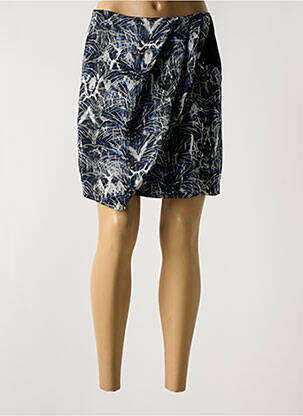 Fustă scurtă albastru IKKS femeie