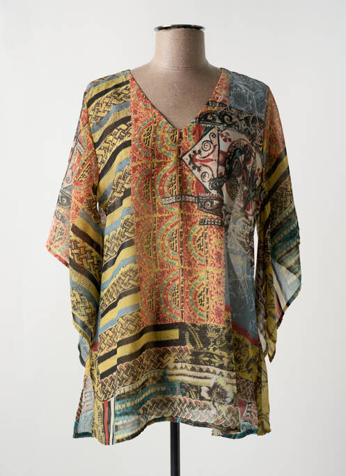 Tunică mâneci lungi portocaliu SAVE THE QUEEN femeie