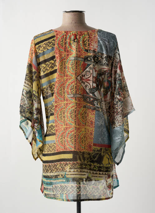 Tunică mâneci lungi portocaliu SAVE THE QUEEN femeie