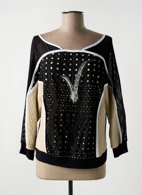 Hanorac negru ELISA CAVALETTI femeie