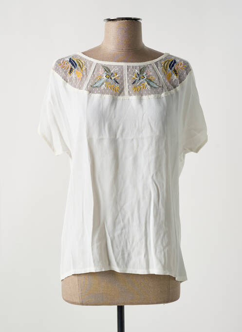 Tricou bej ONE STEP femeie