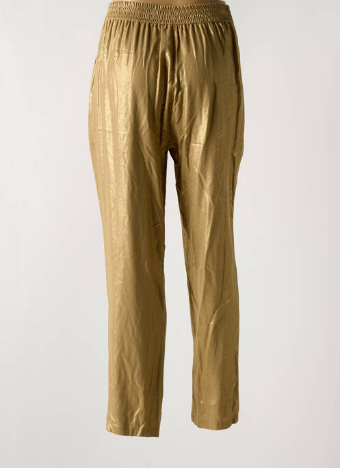 Pantalon drept auriu EVA KAYAN femeie