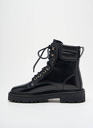 Botine/ghete material neted toc plat până la 3 cm negru ISABEL MARANT femeie