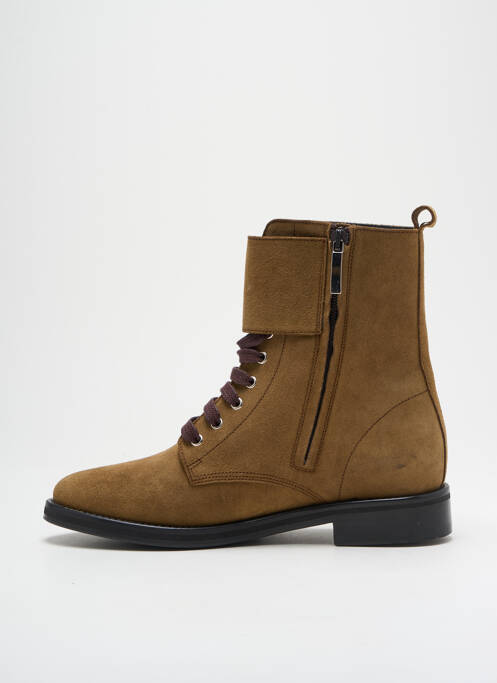 Botine/Ghete maro ANAKI femeie