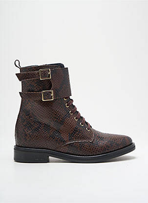 Botine/Ghete maro ANAKI femeie