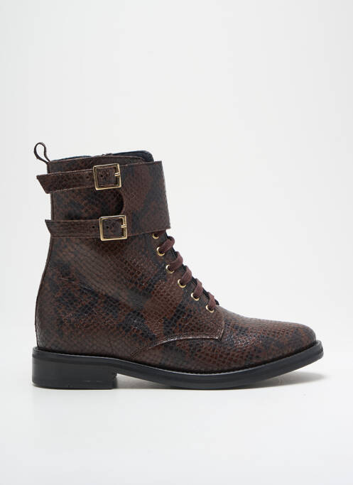 Botine/Ghete maro ANAKI femeie