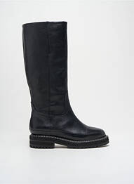Cizme material neted toc de 4 la 6 cm negru IVYLEE femme