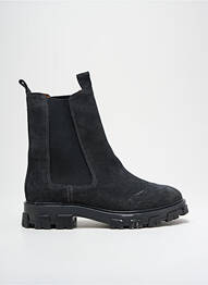 Botine/ghete nubuc toc plat până la 3 cm negru ANONYMOUS COPENHAGEN femme