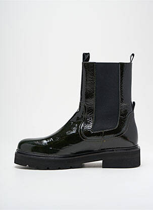 Botine/ghete toc mic toc de 4 la 6 cm verde ANAKI femeie