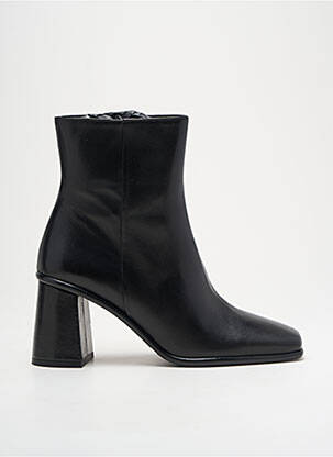 Botine/ghete material neted toc de 4 la 6 cm negru BILLIBI femeie