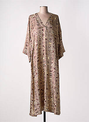 Rochie lungă maro MOMONI femeie