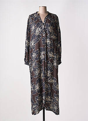 Rochie lungă gri DIEGA femeie