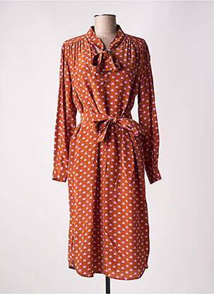 Rochie lungă portocaliu VANESSA BRUNO femeie