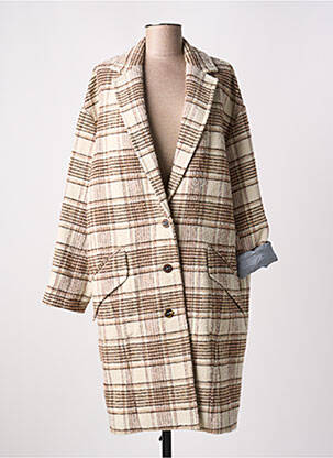 Palton lung bej BELLEROSE femeie