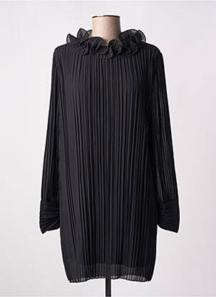 Rochie scurtă mâneci lungi mâneci lungi negru SOUVENIR femeie