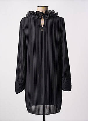 Rochie scurtă mâneci lungi mâneci lungi negru SOUVENIR femeie