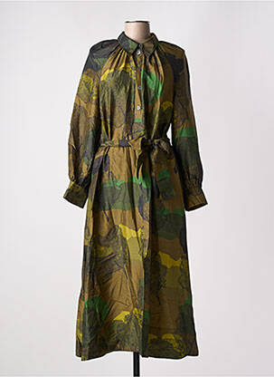 Rochie lungă verde SOEUR femeie