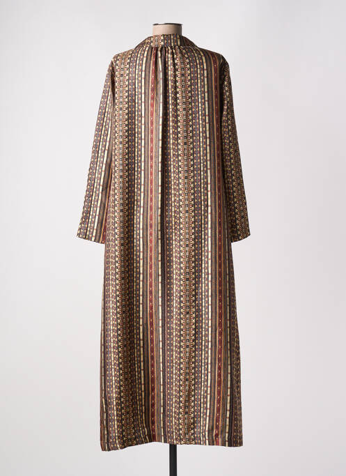 Rochie lungă maro MOMONI femeie