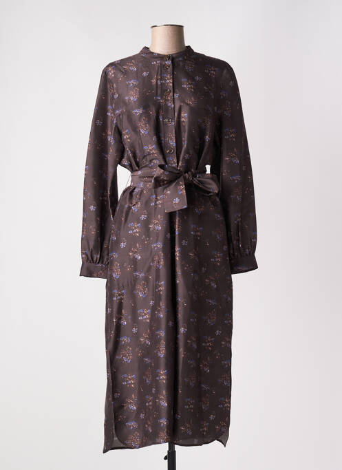 Rochie lungă maro SOEUR femeie