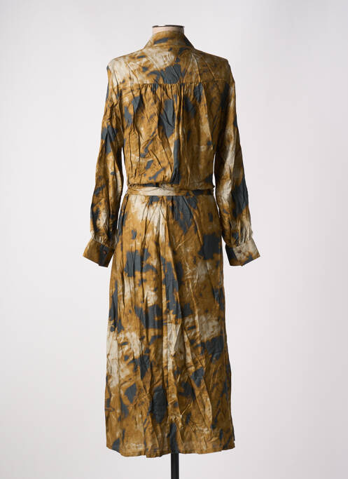 Rochie lungă maro DIEGA femeie