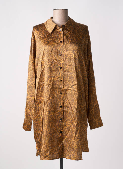 Rochie midi auriu MARAIS femeie