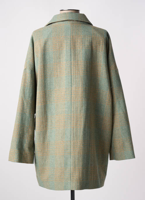 Palton lung verde BELLE PIÈCE femeie