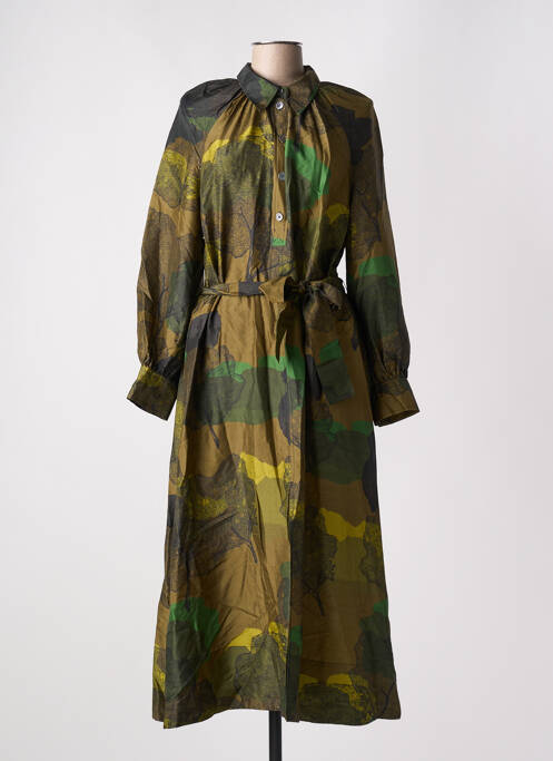 Rochie lungă verde SOEUR femeie