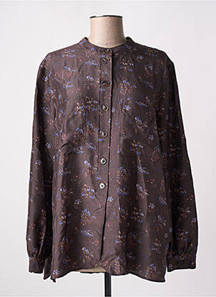 Cămașă maro SOEUR femeie