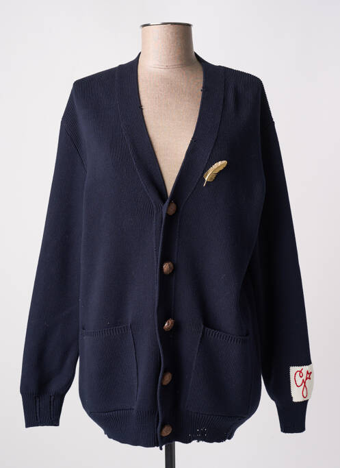 Vestă cu mâneci lungi elasticitate albastru GOLDEN GOOSE DELUXE BRAND femme