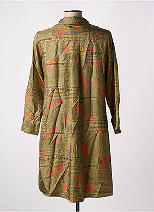 Rochie scurtă mâneci lungi mâneci lungi verde MOMONI femeie