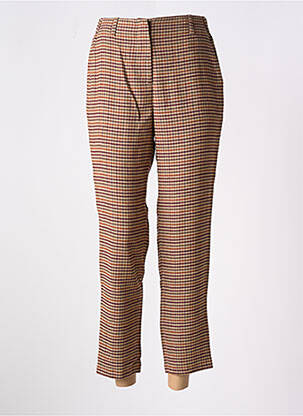 Pantalon drept maro BELLA JONES femeie