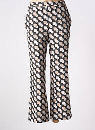 Pantalon evazat mărime normală mărime normală negru MALIPARMI femme