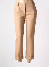 Pantalon drept elasticitate mărime normală bej GOLDEN GOOSE femeie