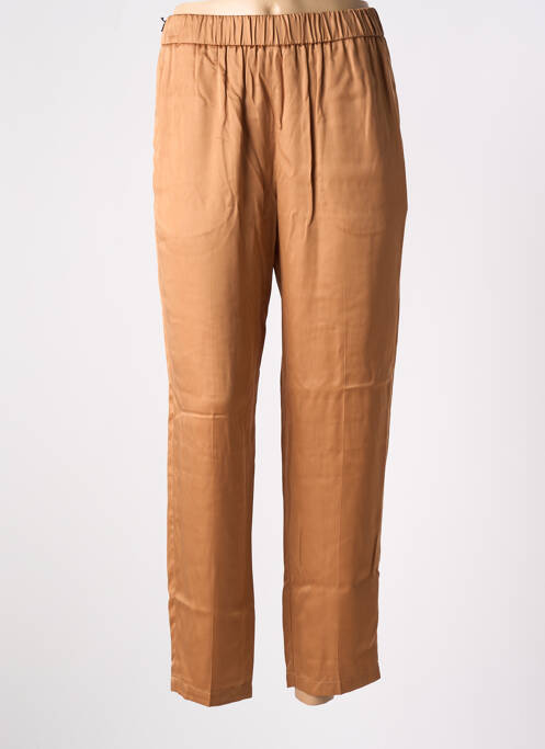 Pantalon drept maro POMANDERE femeie