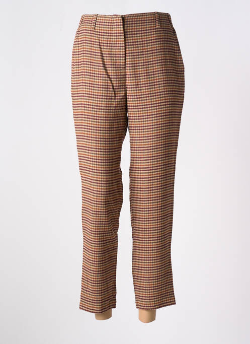 Pantalon drept maro BELLA JONES femeie