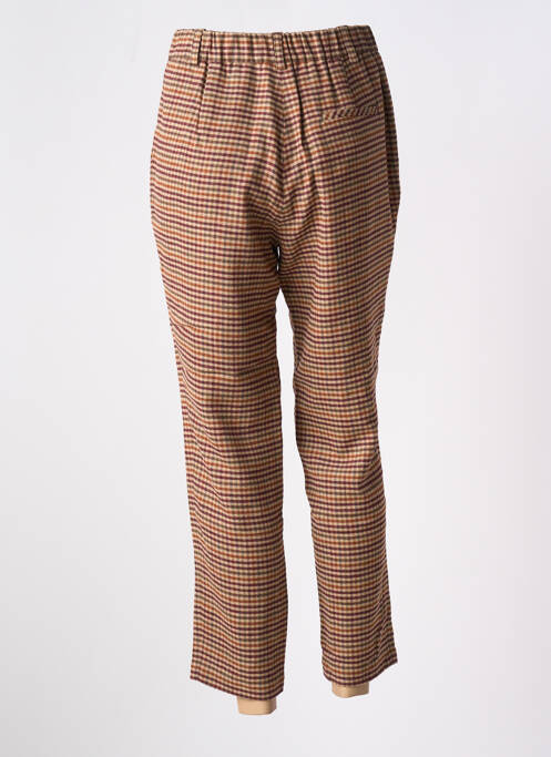 Pantalon drept maro BELLA JONES femeie