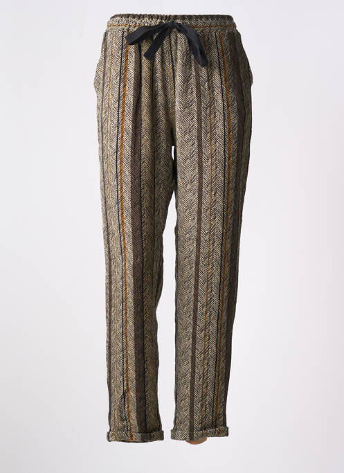 Pantalon drept maro LOUIZON femeie