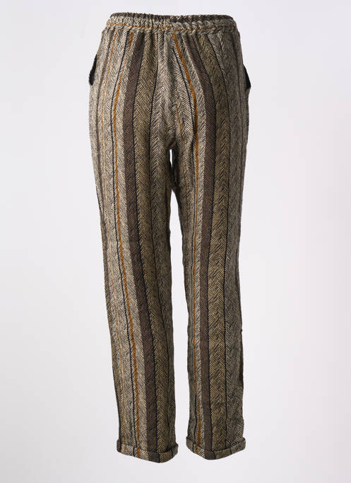 Pantalon drept maro LOUIZON femeie