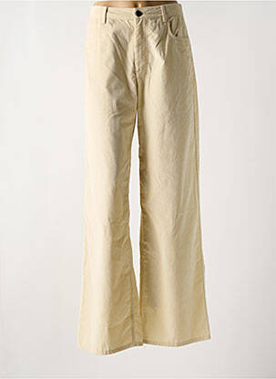 Pantalon evazat bej VANESSA BRUNO femeie