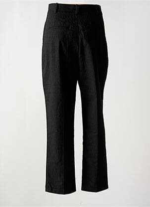 Pantalon drept croială morcov mărime normală negru RAILS femeie