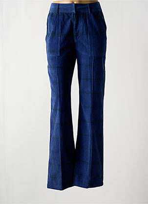Pantalon drept albastru LAURENCE femeie