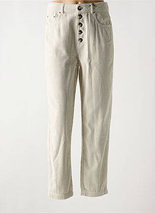 Pantalon drept alb CHLOÉ STORA femeie