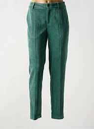 Pantalon drept elasticitate mărime normală verde MKT STUDIO femeie